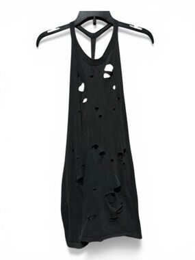 🖤 Urban Outfitters Truly Madly Deeply T-Back Holey Tee – Size L